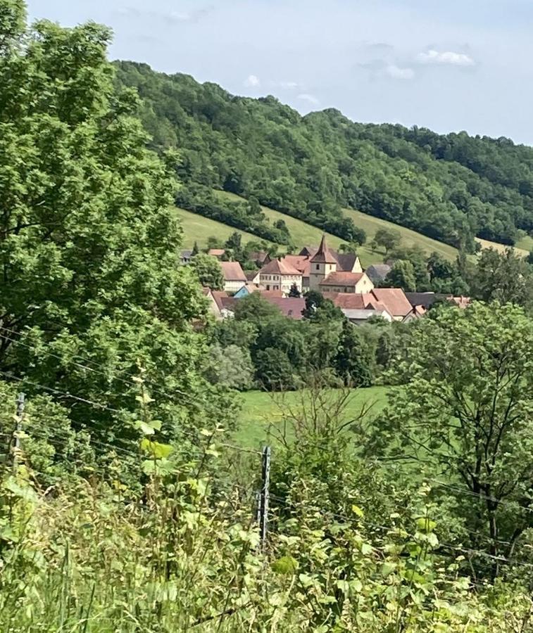 Rose Cottage Im Romantischen Taubertal Adelshofen  Exteriér fotografie